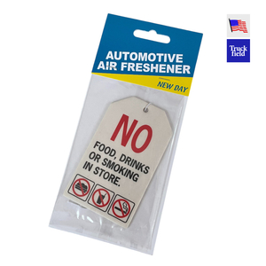 【エアフレッシュナー】NO FOOD, DRINK, SMOKING HDM USDM Truckfield