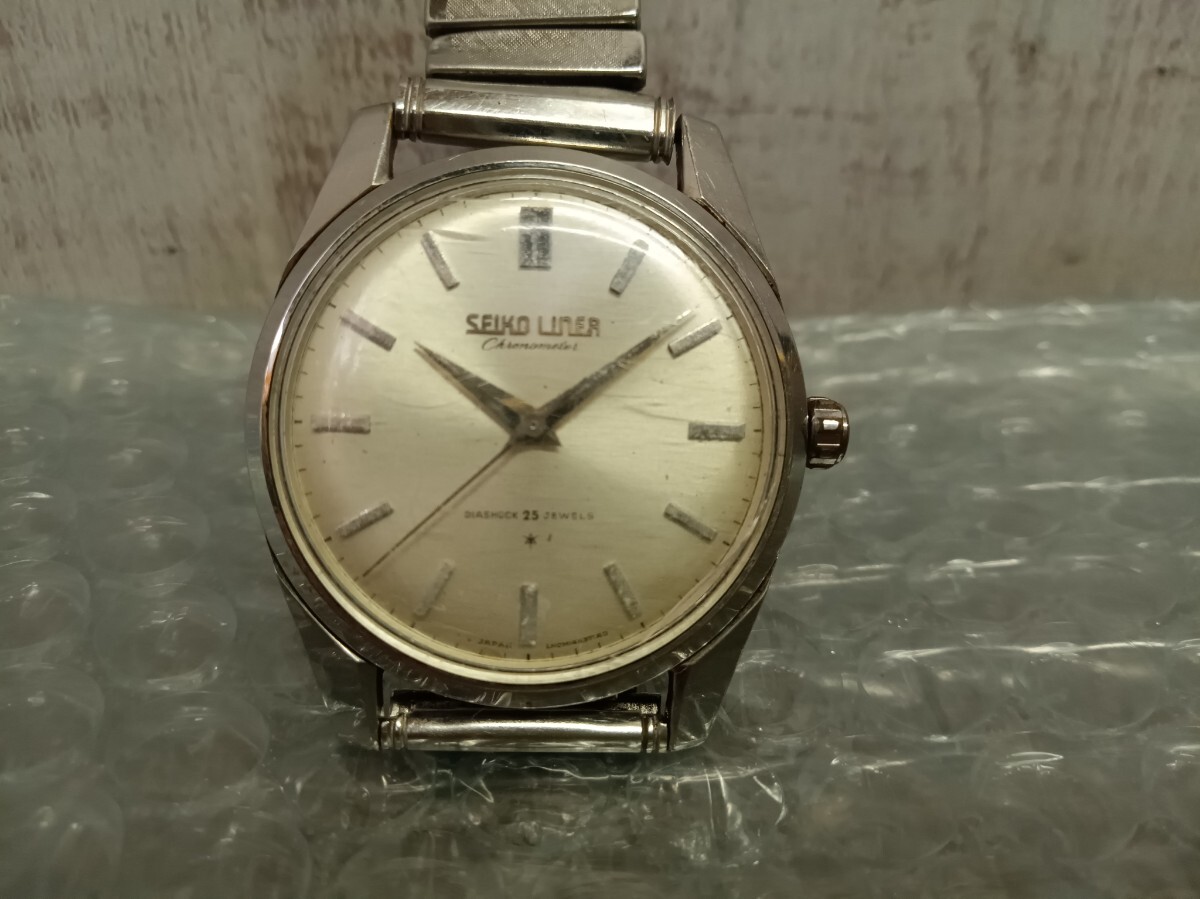 セイコー　ライナー　seiko liner 21石　稼働品 Yahoo!オークション -「seiko liner」(ブランド腕時計) の落札