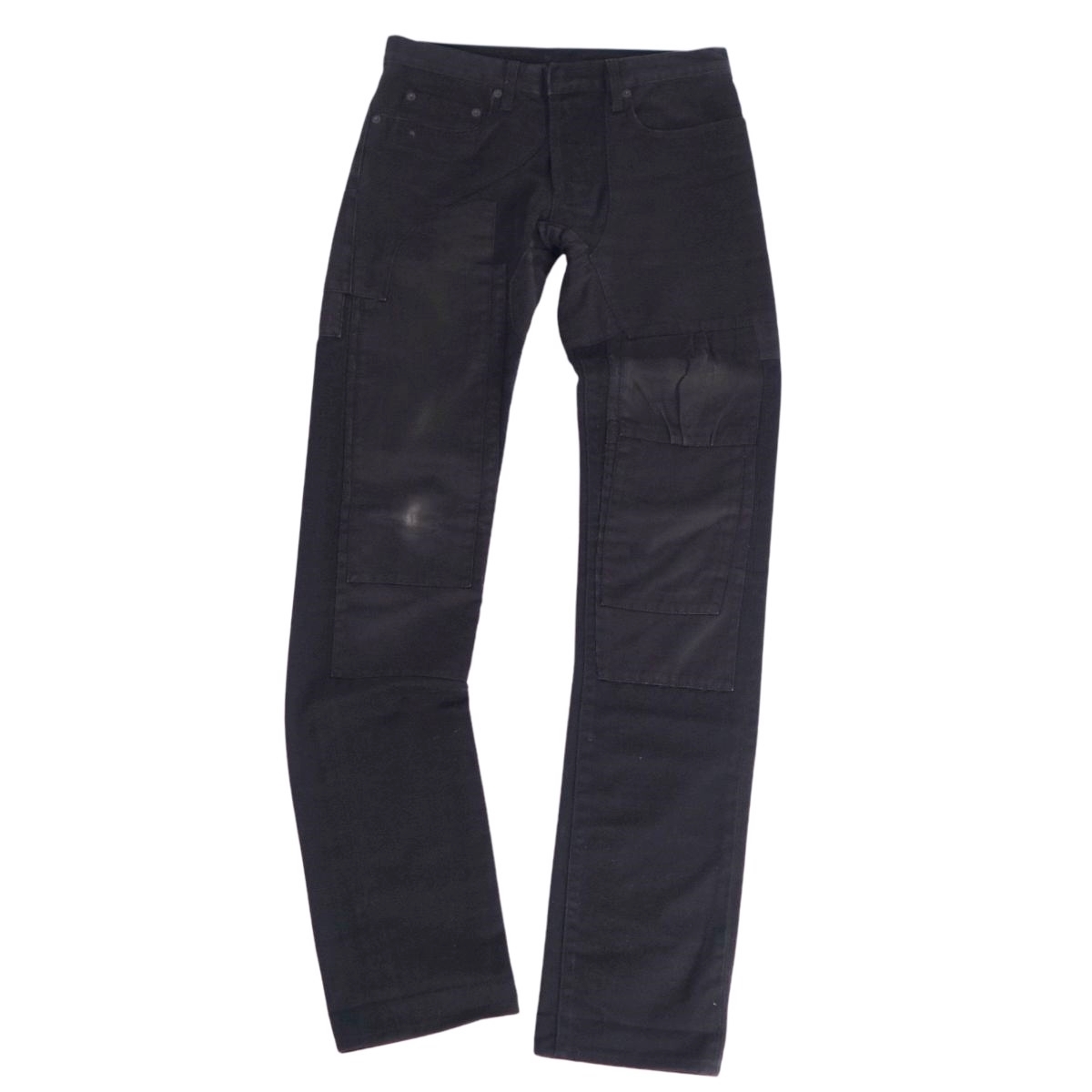 美品 Dior hommeブラックストレッチスキニーデニム 28 楽天市場】Dior HOMME ジップデザイン ストレッチ スキニー