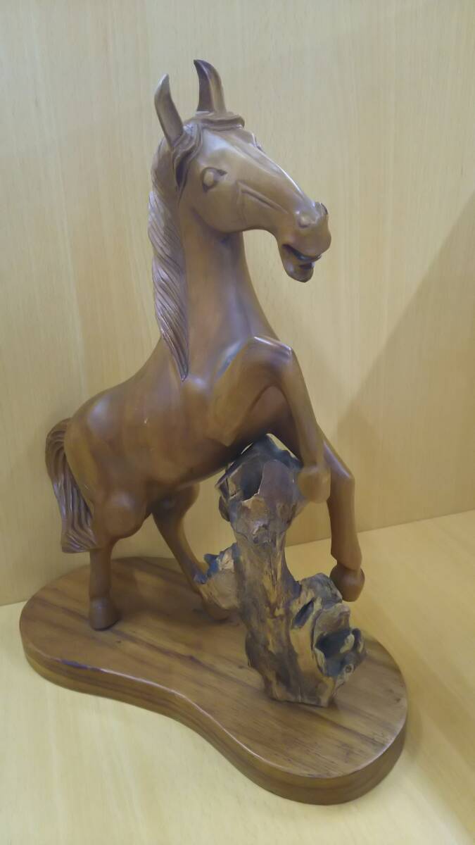 2025年最新】Yahoo!オークション -馬 置物(東洋彫刻)の中古品