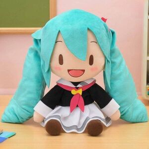 Hatsune Miku soft toy figure 初音ミク ぬいぐるみ メガジャンボふわふわぬいぐるみ 制服ver ミク ボカロ ボーカロイド VOCALOID 未来
