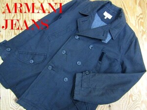 Armani Jeans ARMANI JEANS Мужское хлопковое короткое пальто из холста *R70907061A