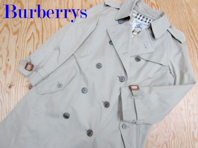美品✨Burberry バーバリー トレンチコート ベージュ 7AB2 ノバ BURBERRY バーバリー B1A04-765-40 撥水加工 ショート トレンチ