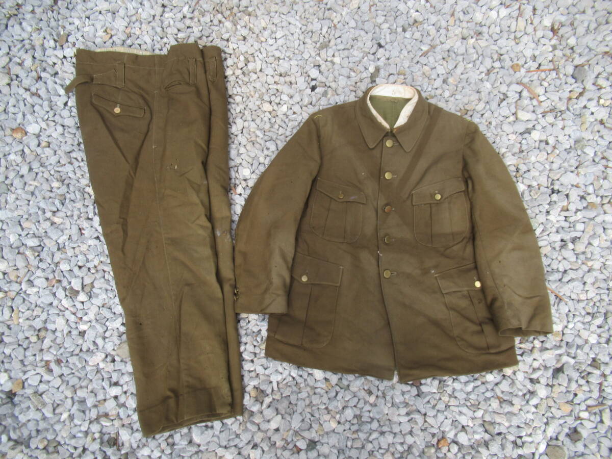 SANE　旧日本陸軍　軍服上下 旧日本軍 軍服 上下 昭和18年製 昭和19年製 （ その他