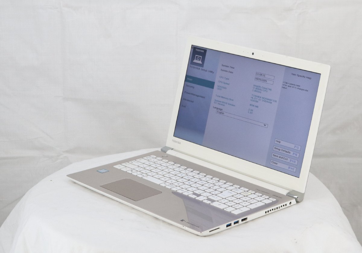 【値下げ済み！】TOSHIBA dynabook T65/CG 【美品】 中古】セール対象品 DYNABOOK T65／CG PT65CGPRJB 〔Windows 10