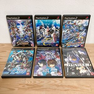 【中古】〈PS2ソフト〉6本セット 機動戦士ガンダム Gジェネ SEED スピリッツ ネオ ウォーズ プレイステーション2 プレステ2★A2508-0557