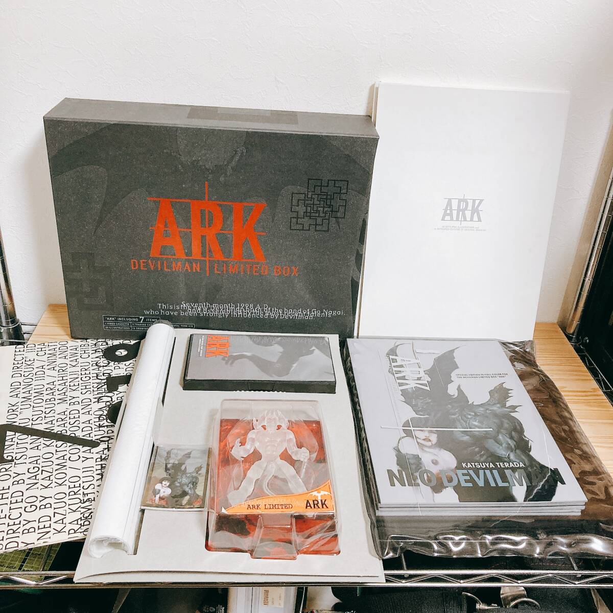 【レア・美品】デビルマン 限定ボックス ARK シリアルNo.入　永井豪 2025年最新】デビルマン ARKの人気アイテム - メルカリ