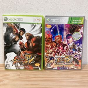 【中古】〈Xbox360ソフト〉2本セット ストリートファイター4 スーパースト4アーケードエディション Xbox 360 マイクロソフト★A2509-0127