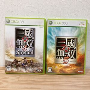 【中古】〈Xbox360ソフト〉2本セット 真 三國無双4 Special スペシャル 三国無双5 Xbox 360 マイクロソフト★A2509-0170