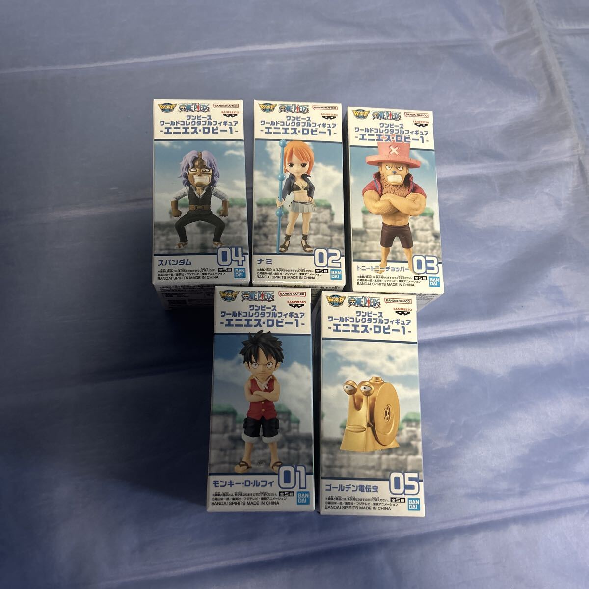 【新品未開封】ワンピース　ワーコレ　エニエス・ロビー　1 2 　まとめ売り３５体 ワンピース ワールドコレクタブルフィギュア エニエス・ロビー1