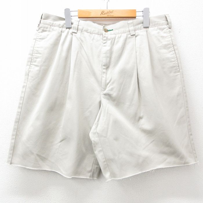 W37/古着 トミーヒルフィガー ブランド ショート チノ パンツ チノパン シ