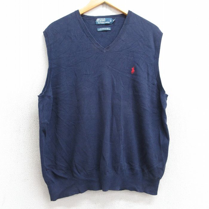 RRL ニットベスト　中古 furugiyarushout_swtr24092766