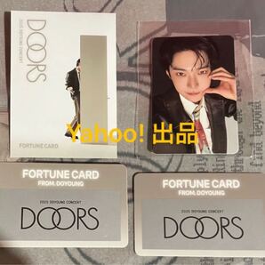 NCT 127 ドヨン DOYONUG CONCERT DOORS フォーチュン スクラッチ フォトカード トレカ ⑤