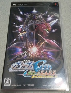 PSP 機動戦士ガンダムSEED 連合vs.Z.A.F.T. PORTABLE ハガキあり 中古品
