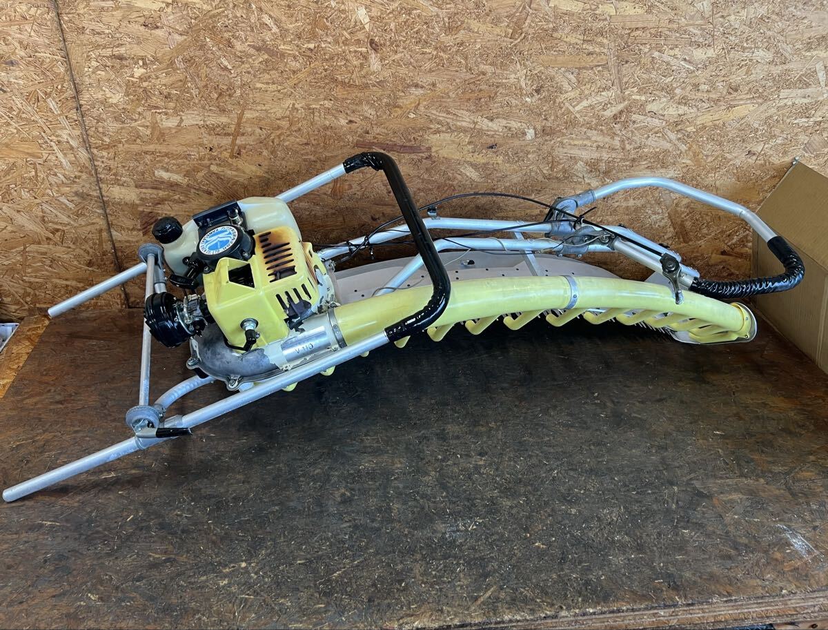 【福岡県みやま市】KAWASAKI カワサキ SK II茶刈機 2人用2サイクル B4g212233 カワサキ SKⅡ 茶刈機 2人用 1200mm 2サイクル