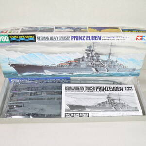 (19A21) ドイツ重巡洋艦 プリンツ・オイゲン タミヤ 1/700 ウォーターラインシリーズ NO.805 内袋未開封 未組立て