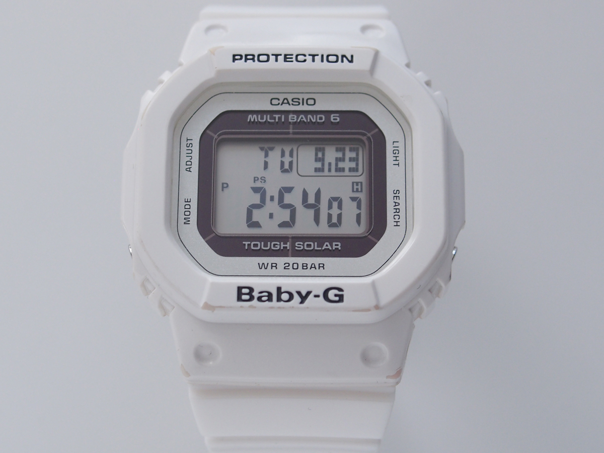 カシオ 未使用 G-SHOCK baby G ホワイト G-Shock Baby-G Polarized Clear & White Watch | MainPlace Mall