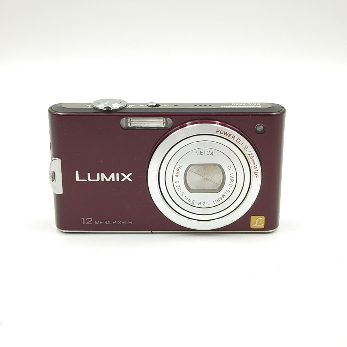 【美品】パナソニック デジタルカメラ LUMIX (ルミックス)DMC-FX60 Amazon | パナソニック デジタルカメラ LUMIX (ルミックス) FX60