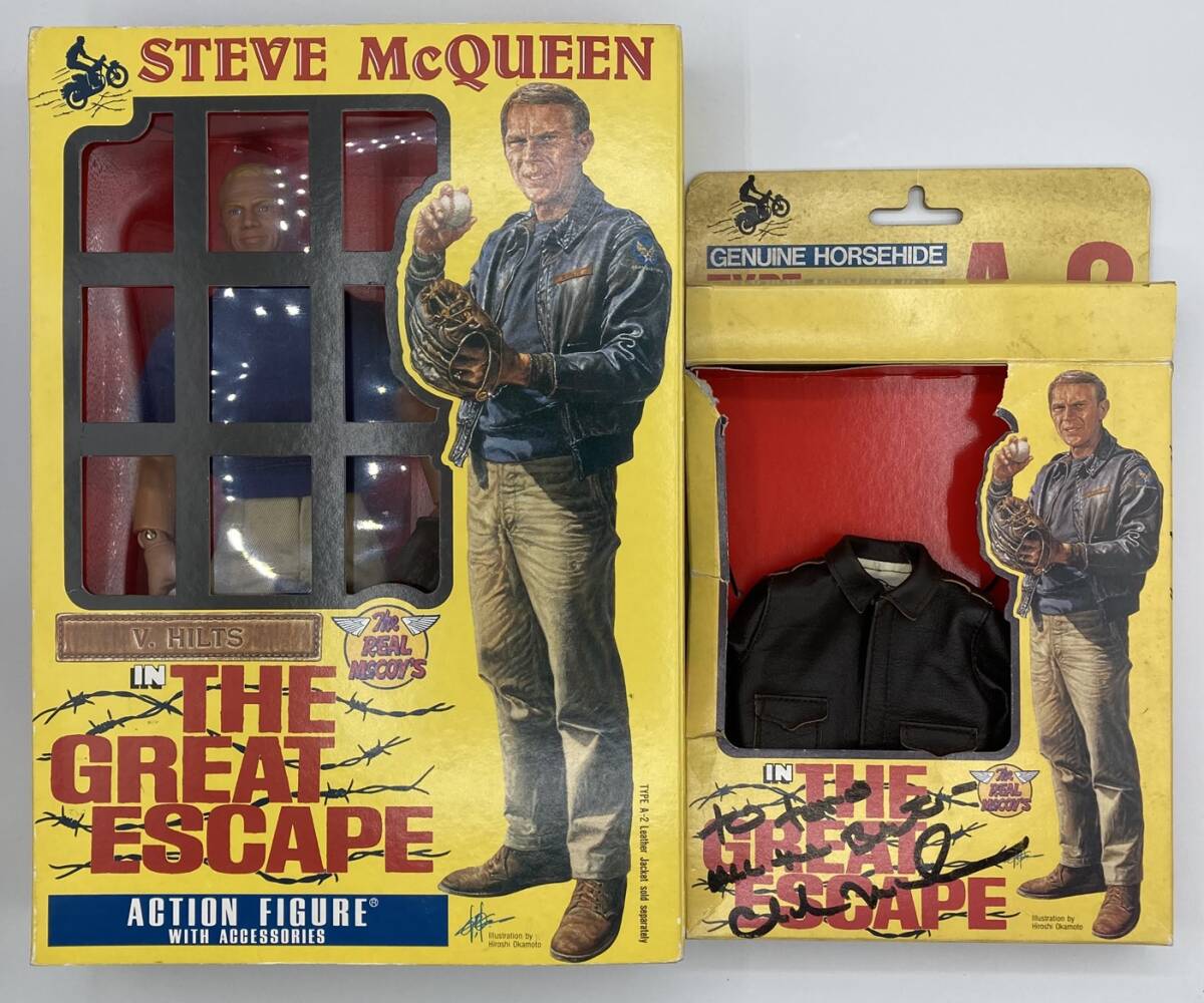 【レア】リアルマッコイズ　マックイーン　1/6 大脱走　フィギュア用A2JKT レア】リアルマッコイズ マックイーン 1/6 大脱走 フィギュア用A2JKT