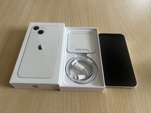 美品 iPhone 13 mini 128GB スターライト SIMフリー