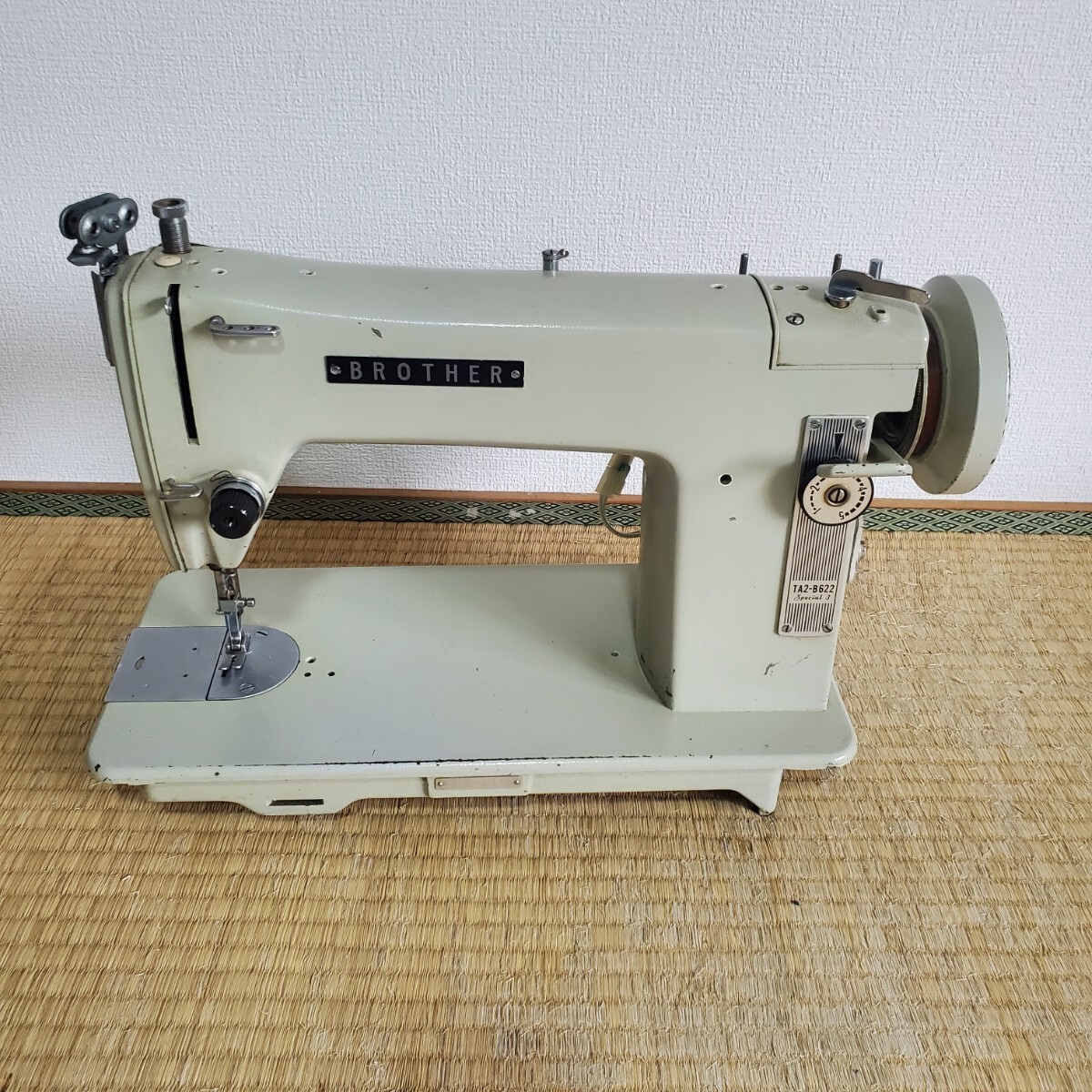 レトロ　ブラザーミシン 希少品】BROTHER ブラザー Sewing Machine 踏み ミシン