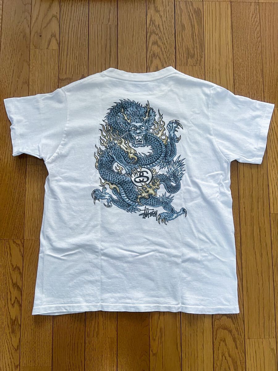 【入手困難!!】ステューシー ✈︎ドラゴン バックプリント ゆるだぼ aa71f625c714754a776dd7b894e4b2