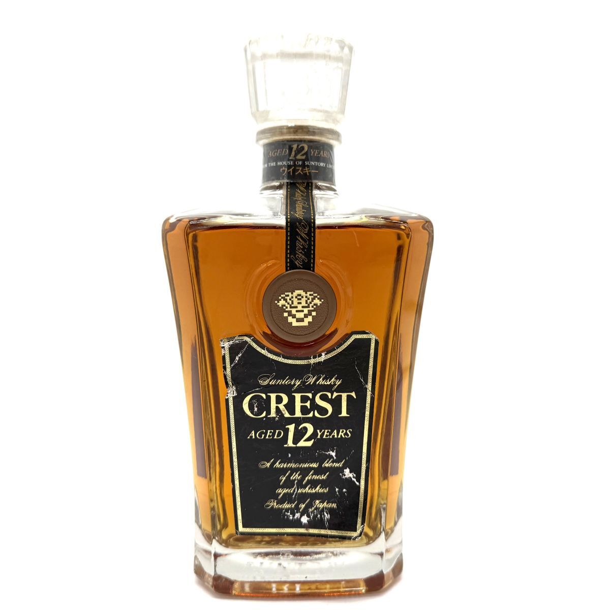 未開栓　古酒　サントリー クレスト12年 750ml CREST 12年 北海道内限定発送】 CREST サントリークレスト クレスト12年 旧