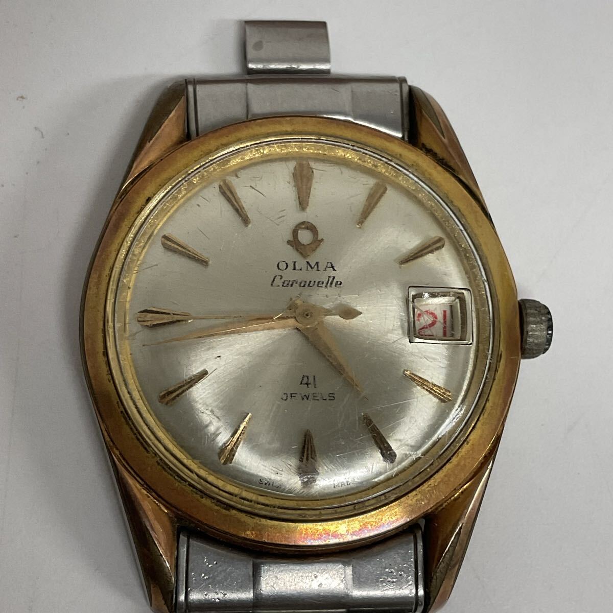 OLMA AUTOMATIC-ビンテージ★オートマティック時計 Yahoo!オークション -「オルマ」(メンズ腕時計) の落札相場