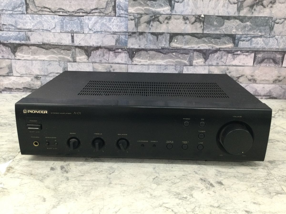 Pioneer A-01 ステレオアンプ Pioneer A-01の仕様 パイオニア