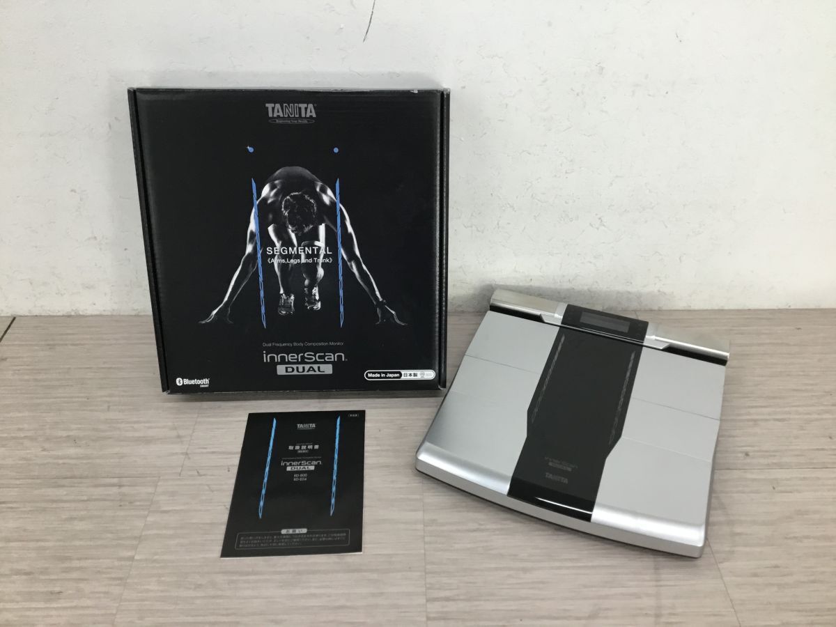 TANITA innerScan DUAL 体組成計　RD800 中古　傷あり 楽天市場】タニタ デュアルタイプ 体組成計 体重計 スマホ連動