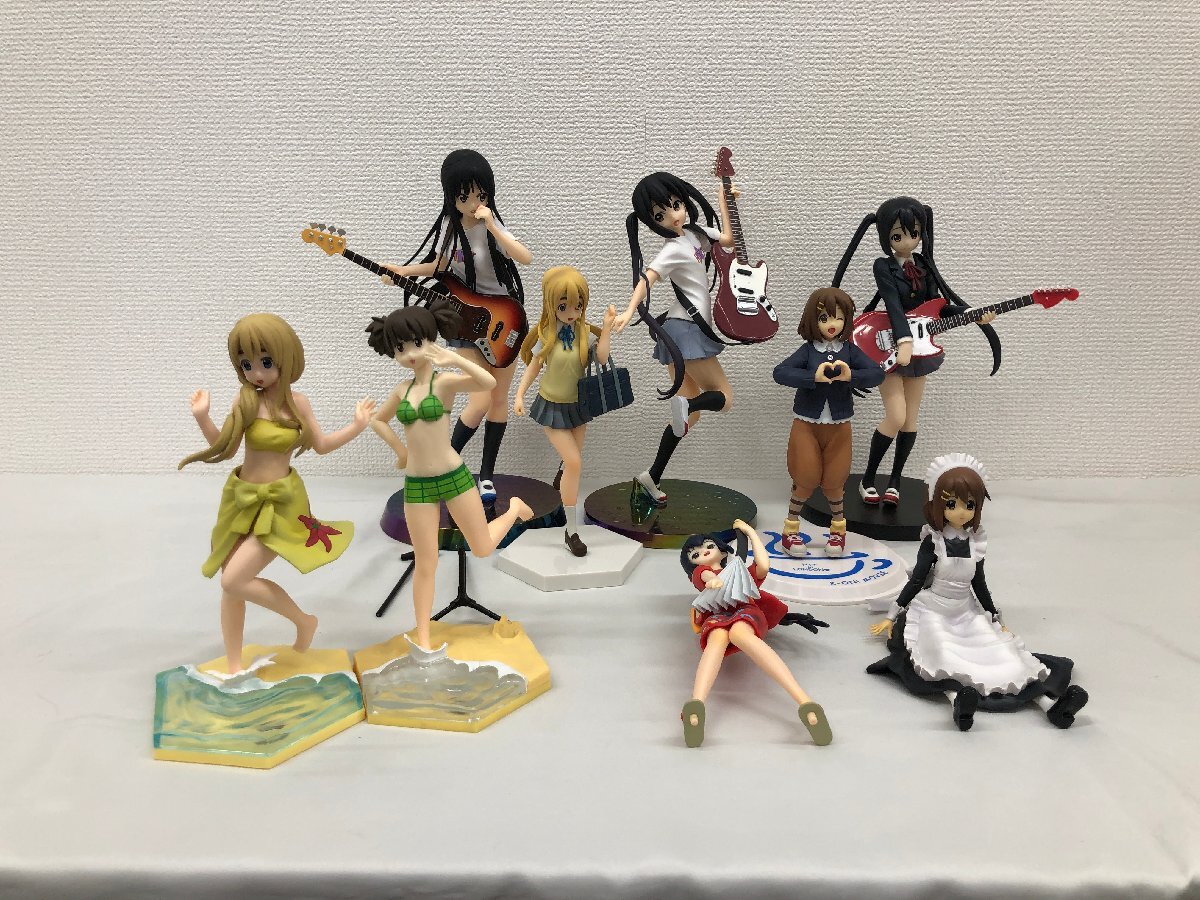 (ジャンク) けいおん!! フィギュアセット　大量 大量] けいおん! プライズ SQ フィギュア セット 平沢唯 秋山澪