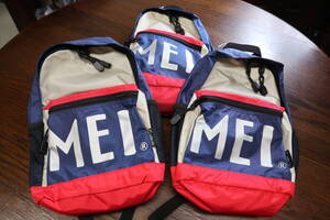 MEIリュック Mサイズ×3点セットで レインカバー付きリュック 2,3歳向き