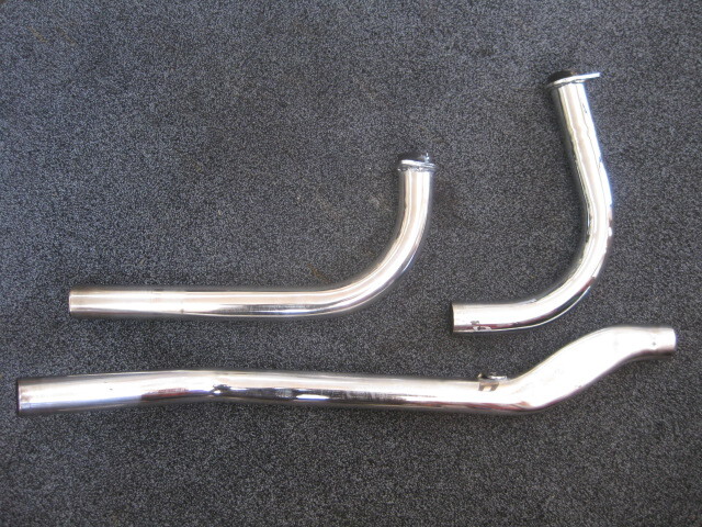 ドグマスポーツスター　マフラー　パウコ PAUGHCO Upsweep フィッシュテールマフラー クローム スポーツ