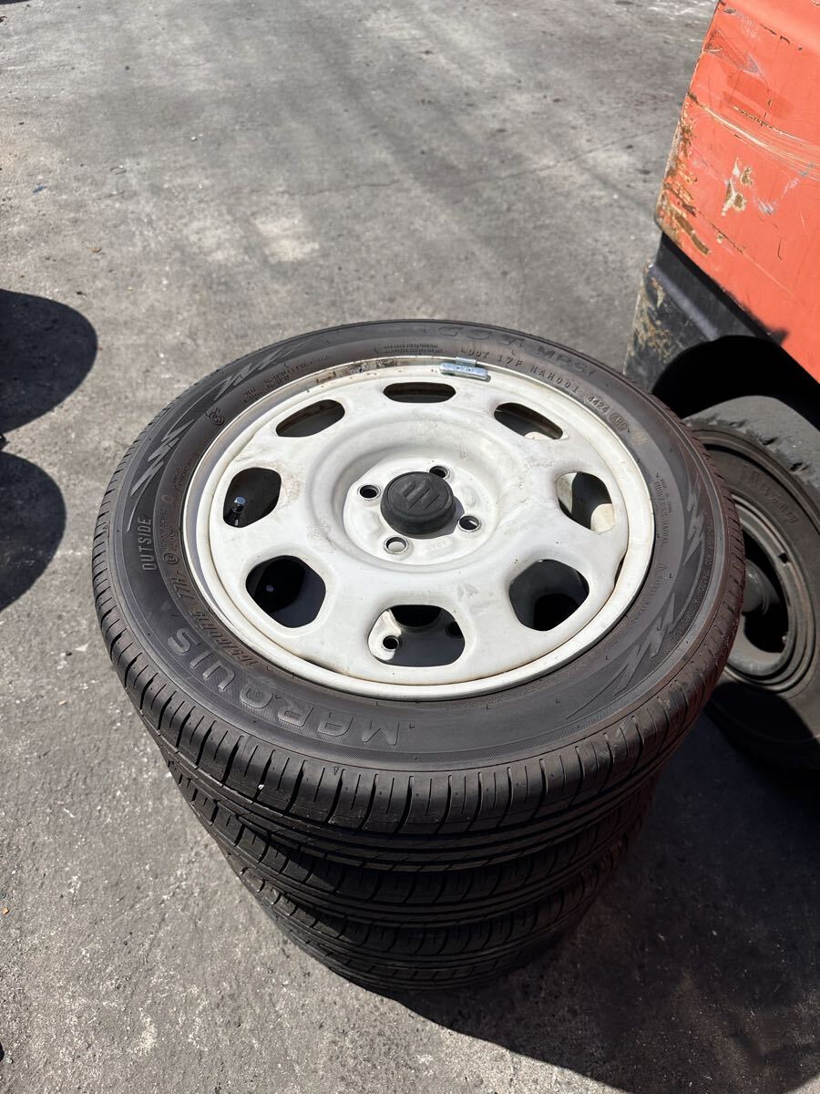 北海道内引き取り限定　ハスラー　純正　スチールホイール　美品　4本 北海道内引き取り限定 ハスラー 純正 スチールホイール 美品 4本