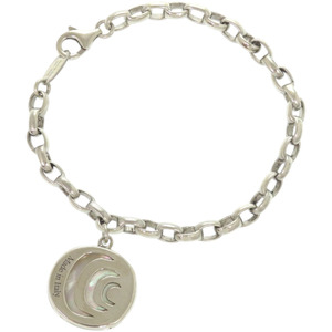 美品 ダミアーニ 白蝶真珠 シルバー925 シルバー ブレスレット 0769 Damiani