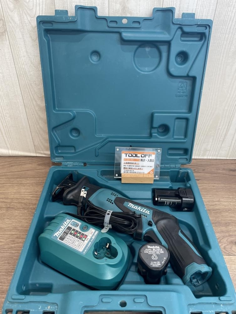 中古　 マキタ　JR101D  充電式 レシプロソー　フルセット マキタJR101DWG 充電式 レシプロソーフルセット (Flashing L