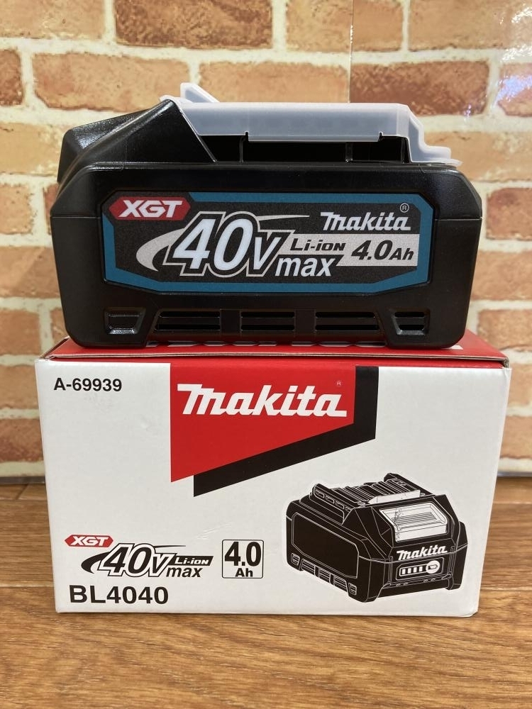 Makita - 新品未使用品　マキタ　40Vmax 4ah BL4040 マキタ マキタ[makita] 40V-4.0Ah バッテリ BL4040/純正（残容量