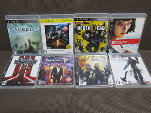 まとめ ネバーデッド&ミラーズエッジ&セイクリッド3&バイオハザード5AE&ヘイズ&アンリアルT3他(開封のみ新古品)