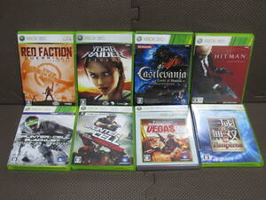 まとめ トゥームレイダー&ヒットマン&キャッスルヴァニア&スプリンターセル&レッドファクション他(開封のみ未使用品)