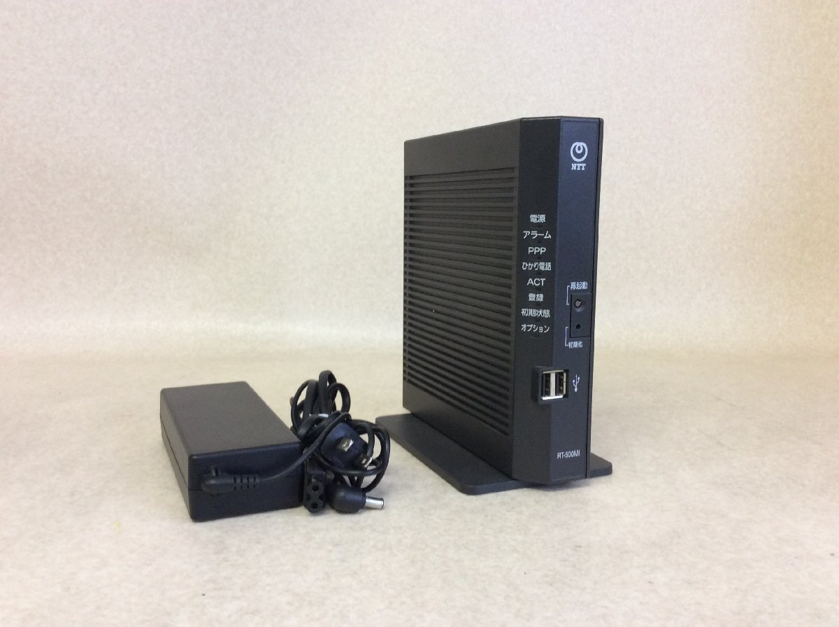 未使用！ECOルーター 本体と付属品NTT RT-500MI 未使用！ECOルーター 本体と付属品NTT RT-500MI