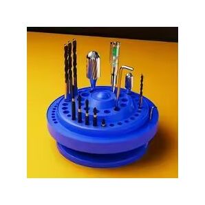 ロータリーツール ビットホルダー スタンド 収納整理用 ドリルビット/研磨ビット対応