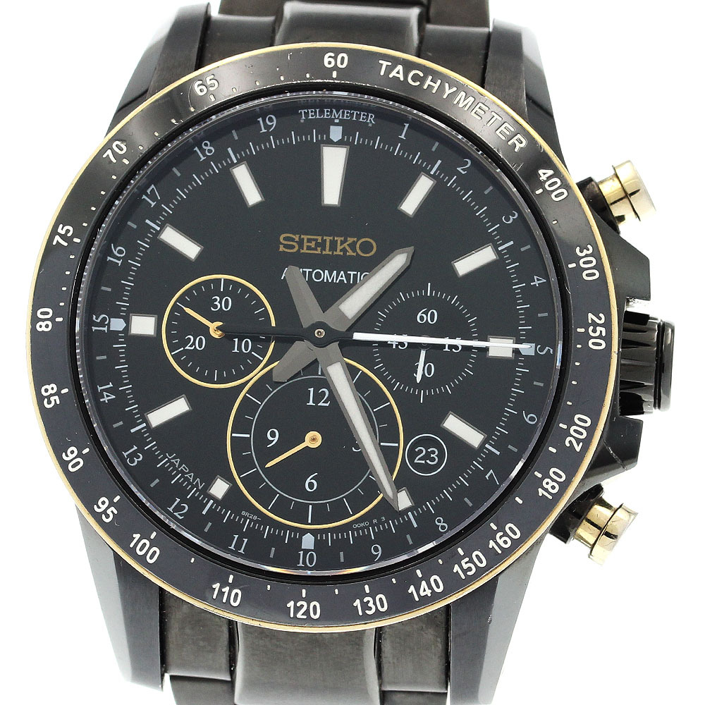 【箱/保証書/稼動品】SEIKO ブライツ クロノグラフ デイト メンズ 腕時計 セイコー セレクション Sシリーズ SBPY165 メンズ ソーラー
