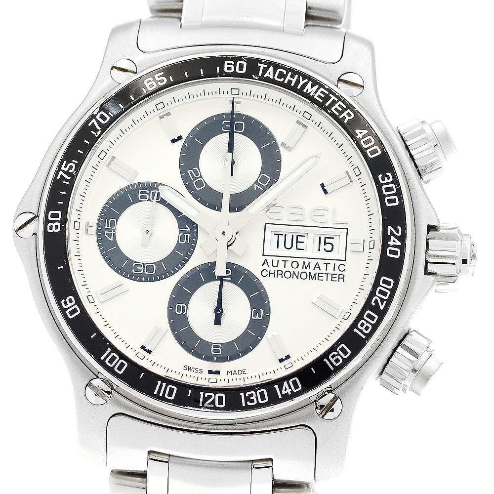  Ebel EBEL E9750L62 1911 Discovery дата хронограф самозаводящиеся часы мужской коробка * с гарантией ._906802