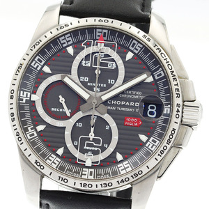Chopard Chopard 168459-3005miremi задний GT XL 2009 хронограф 1000шт.@ ограничение самозаводящиеся часы мужской коробка * с гарантией ._911513
