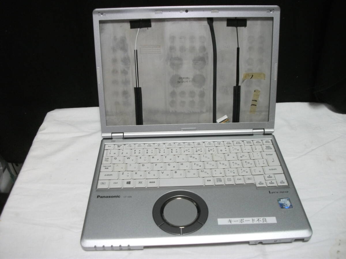 Panasonic cf-sz6 ジャンク扱い ジャンクで販売されていたPanasonic Lets note SZ6を買ってきた