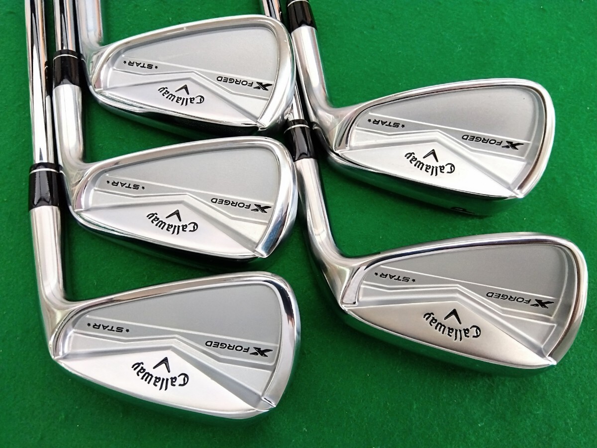キャロウェイＸ FORGED ⭐︎STAR ⭐︎2024未使用 キャロウェイ『X FORGED STAR +』アイアン（2024） トラックマン