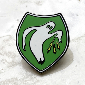 アメリカ陸軍 ゴースト・アーミー Ghost Army マーク◆ピンバッジ ピンズ バッチ ブローチ◆第23本部付特殊部隊 欺瞞作戦 スパイ