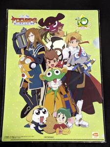 ☆クリアファイル☆ ニンテンドーDS ケロロRPG 「ケロロ軍曹×テイルズ」 超コラボ 限定クリアファイル 非売品 藤島康介 吉崎観音 /gh39