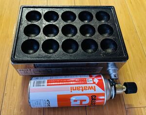 【廃番品】 たこ焼器 IWATANI イワタニ カセットガス アウトドア キャンプ たこ焼き器