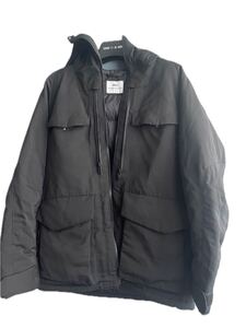 UNIQLO White Mountaineering 多分黒 ハイブリッドダウンオーバーサイズパーカ ダウンジャケット S アウター ブルゾン ユニクロコラボ